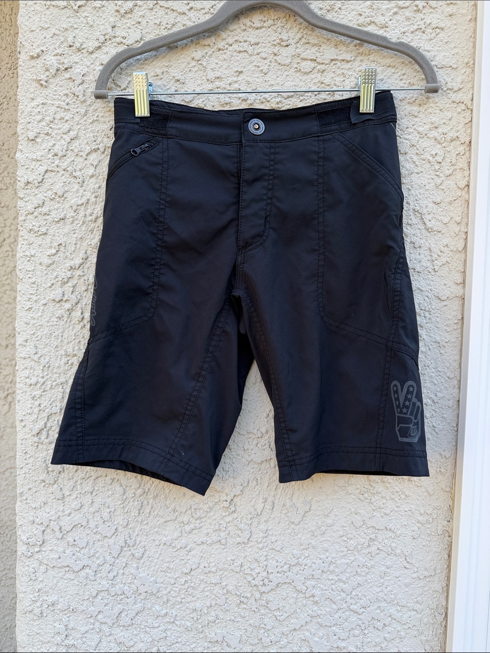 Troy Lee Designs Skyline Youth Black MTB Cycle Shorts Size 26